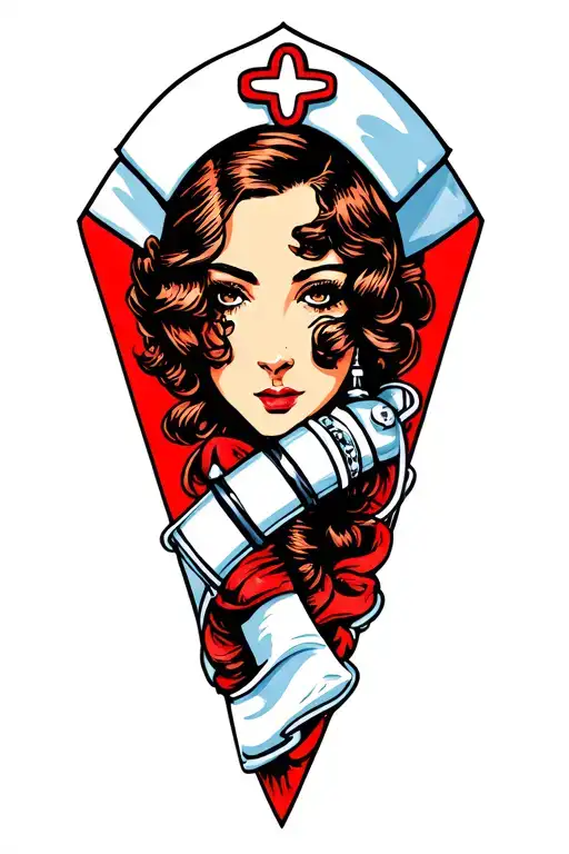 Nurse Tattoo For Men