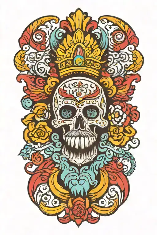 Polish Brush With Colorful