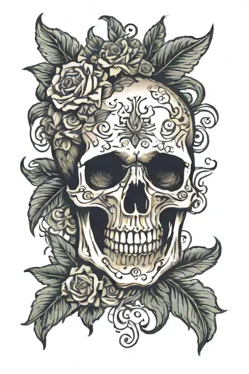 Skull Anxiety Mental Health