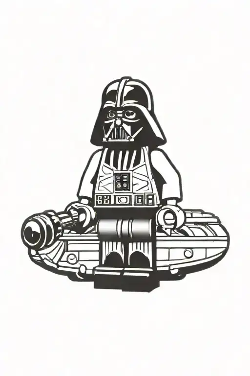 Lego Star Wars Logo Combined