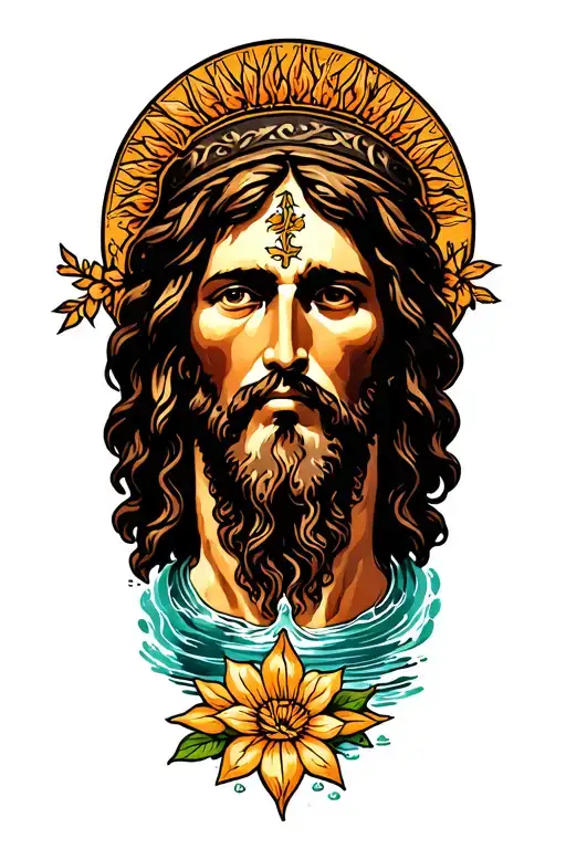 Jesus Living Water Flowing