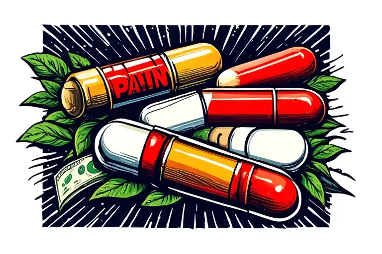 Pain Drugs Money Life