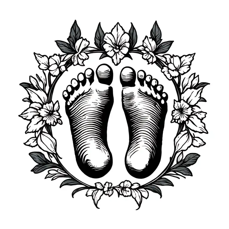 Baby Foot Print