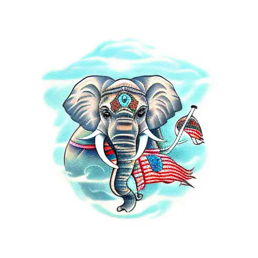 Elephant And Sea Turtle