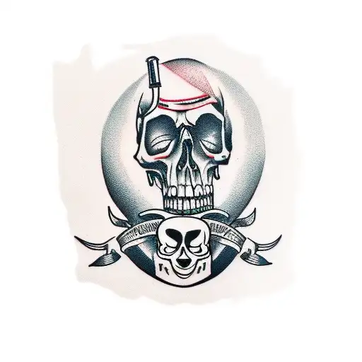 Bullet With Skull