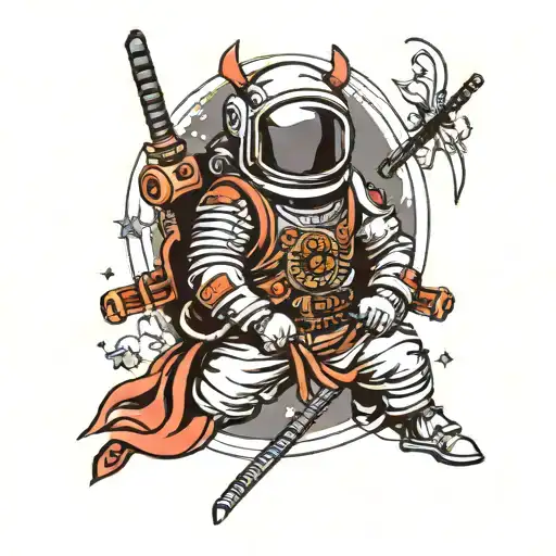 Samurai Astronaut