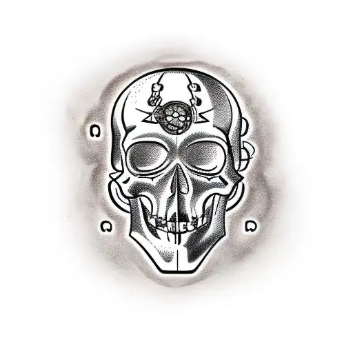 Cyborg Skull