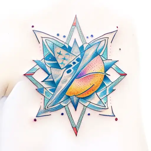 Lily Of The Vally With Astronomical Event Or Outer Space