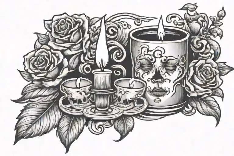 Candle Burning At Both Ends And Realism Sadness Misery Pain