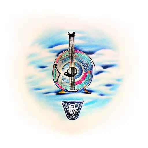 Resonator Guitar Clouds