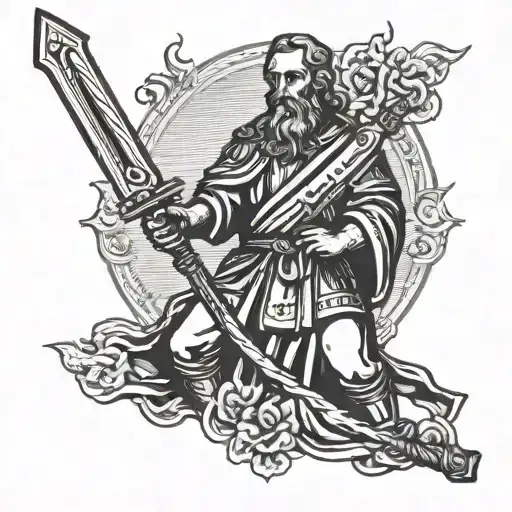 Saint Paul With Sword