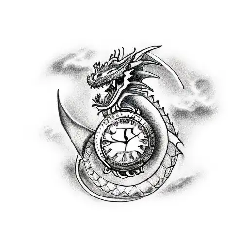 Dragon Hold World And Time