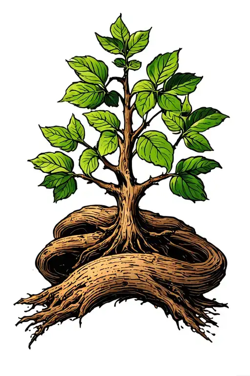 Simple Newly Planted Tree Sprout