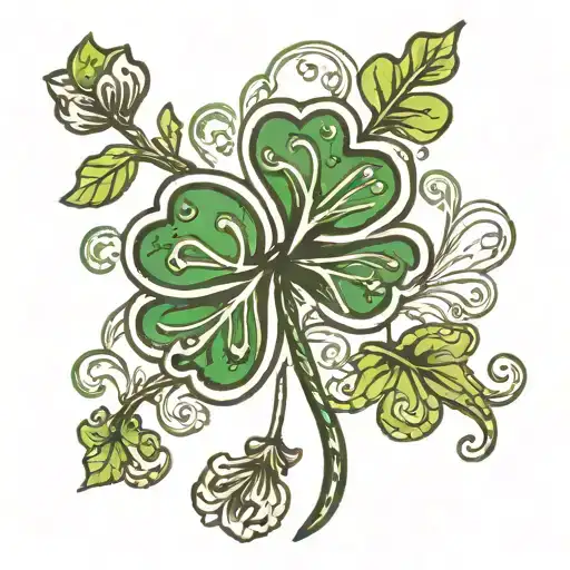 Irish Style Shamrock