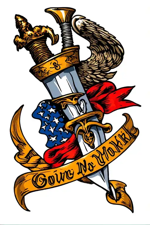 Dagger Going Through New York