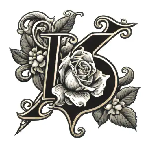 I Love You B Letters