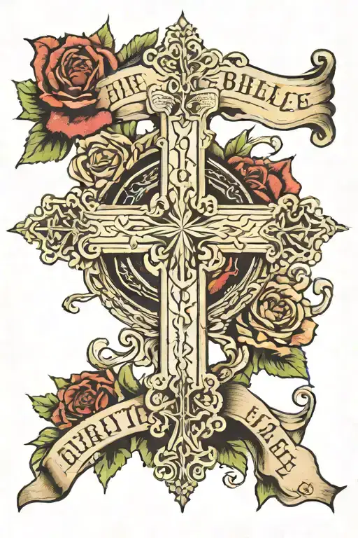 Cross Tattoo Bible Verses