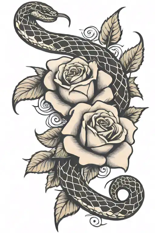 Snake Rose Magic
