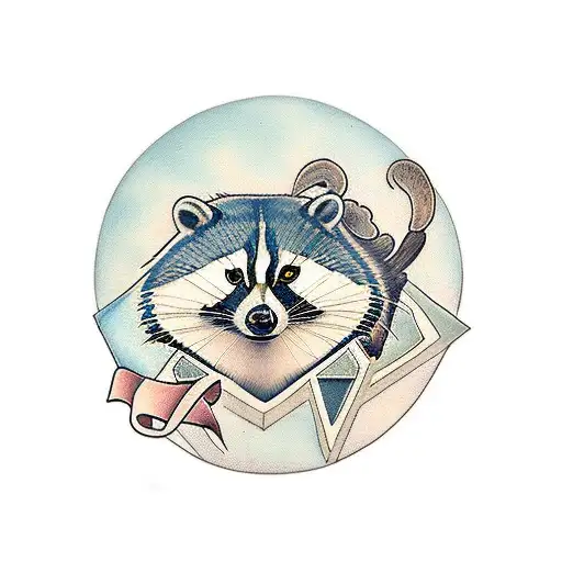 Racoon Elemet Roman