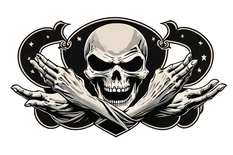 Grim Reaper Arms Open