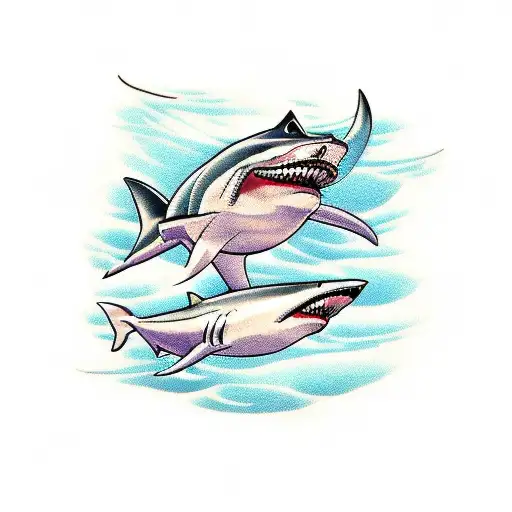 Maori Slope And Shark And Turtle