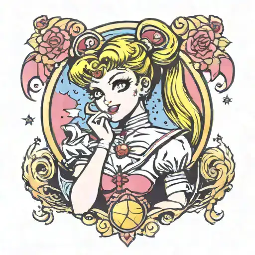 Sailor Moon Pin Up
