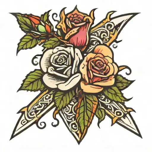 Rose And Dagger