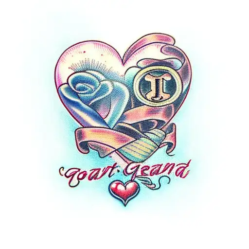 Heart With Grandma Name