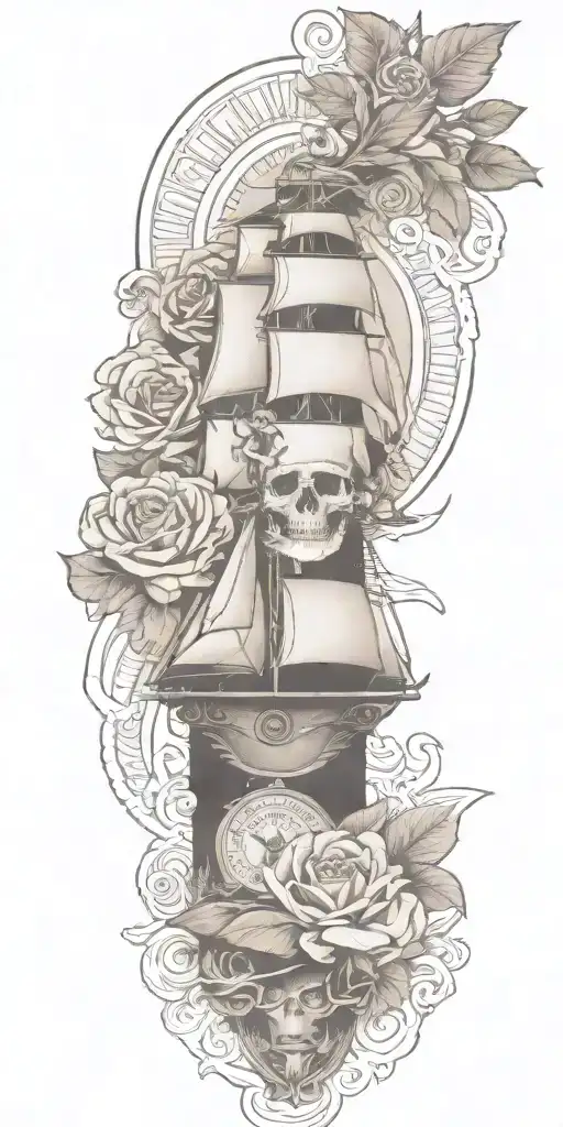 American Traditional Style With Color