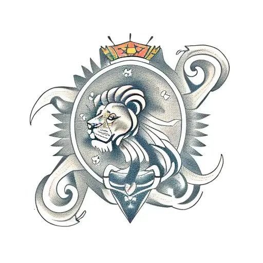 A Lion And Scorpion Combined