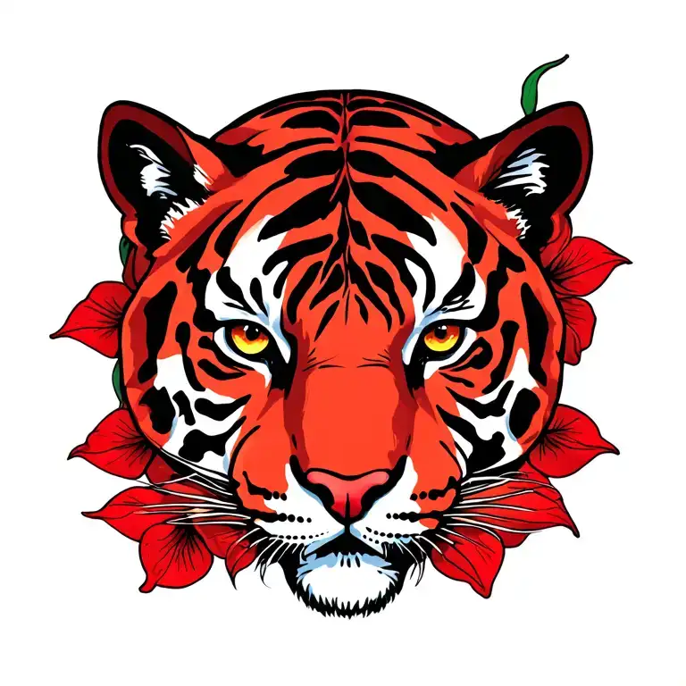 Tiger Lillies Traditional Style