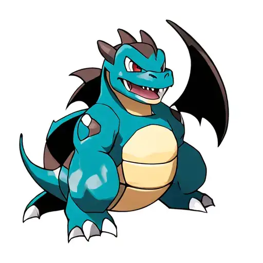 Blastoise With Charizard Pokemon