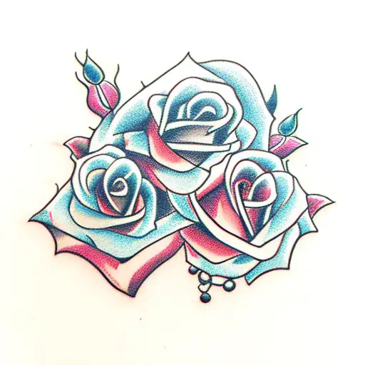 Roses With Love Letter