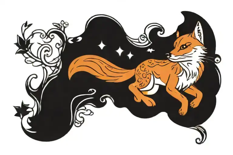 Fox Jumping Delicate Aloof