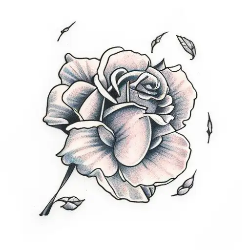 Rose Daffodil Cosmos Flowers