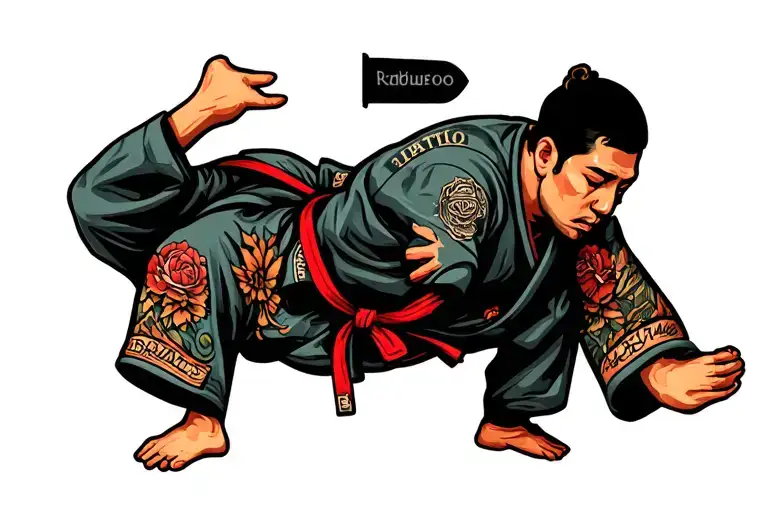 Jiu Jitsu Black Belt Wrapped