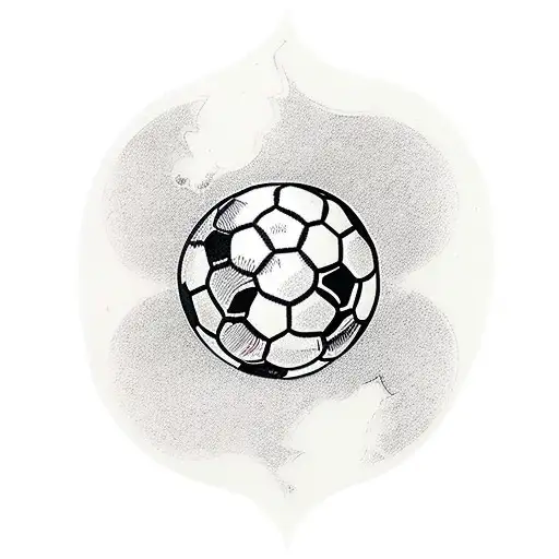 Soccer Ball And Number 3