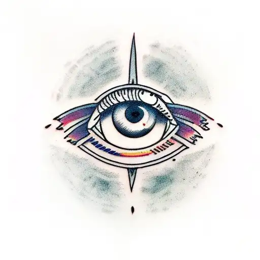 Eye Of Horus Lineal Minimalism Symbol