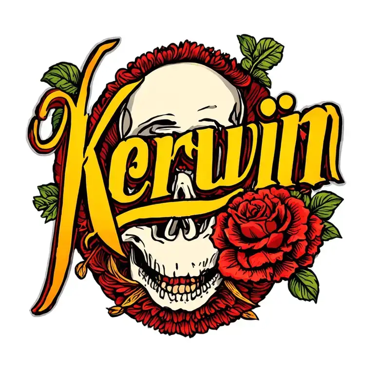 Word 'Kerwin' Written
