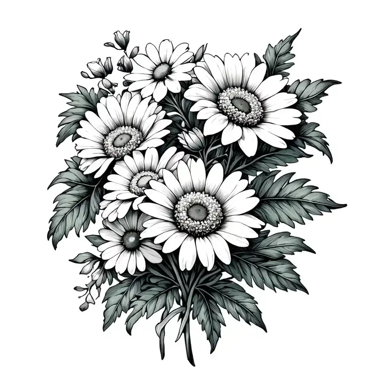 Chrysanthemum Larkspur Daisy Flowers