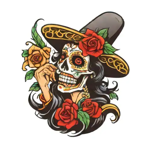 Mexican La Catrina