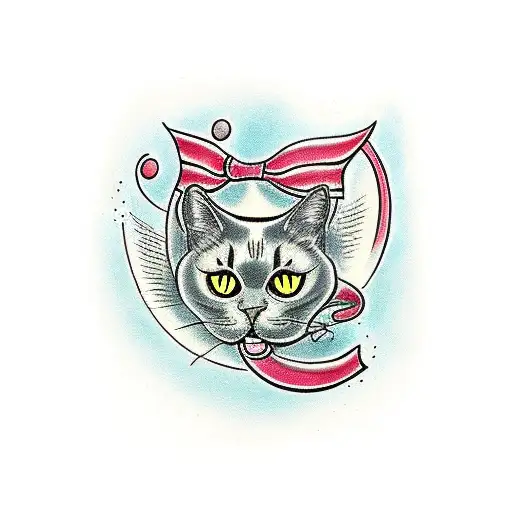 Black Cat In The Rain