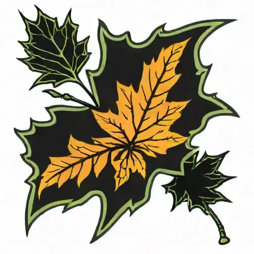 Canada Maple Leaf Trinidad Colours