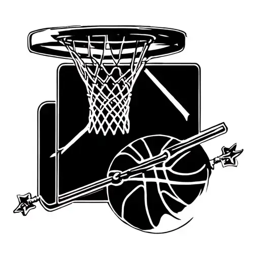 Sagittarius Basketball Hoop