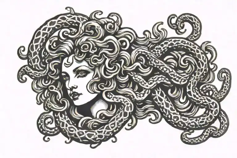 Medusa Demonic Hot Pretty