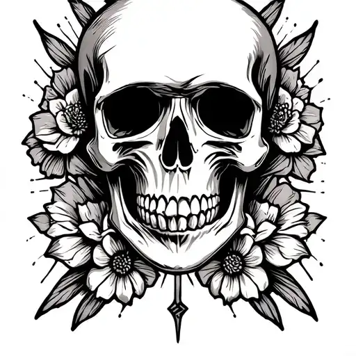 Skull Mysterious And Dark