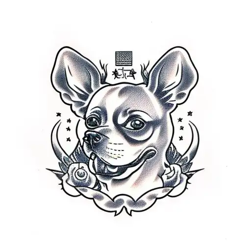Foo Dog Chihuahua Face