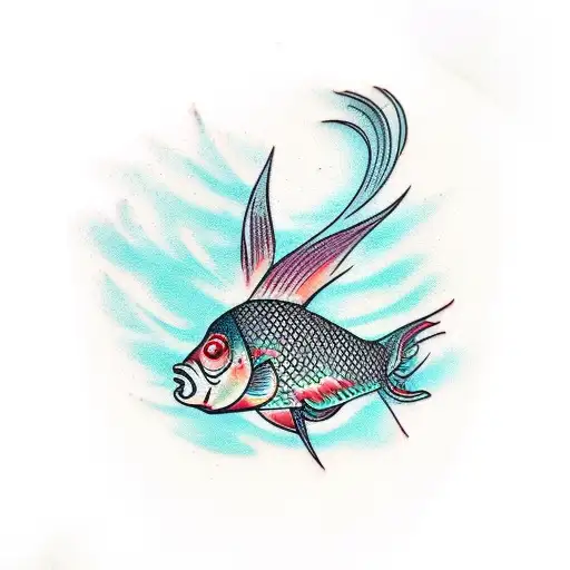 Fish And Tree Blended