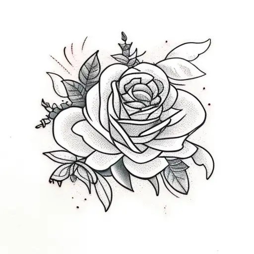 Jasmine Plant With Emphasis On The Flower Clusters