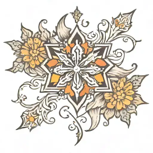 Snowflake In The Middle Of A Summer Sun